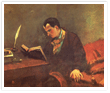 Portrait de Baudelaire par Gustave Courbet