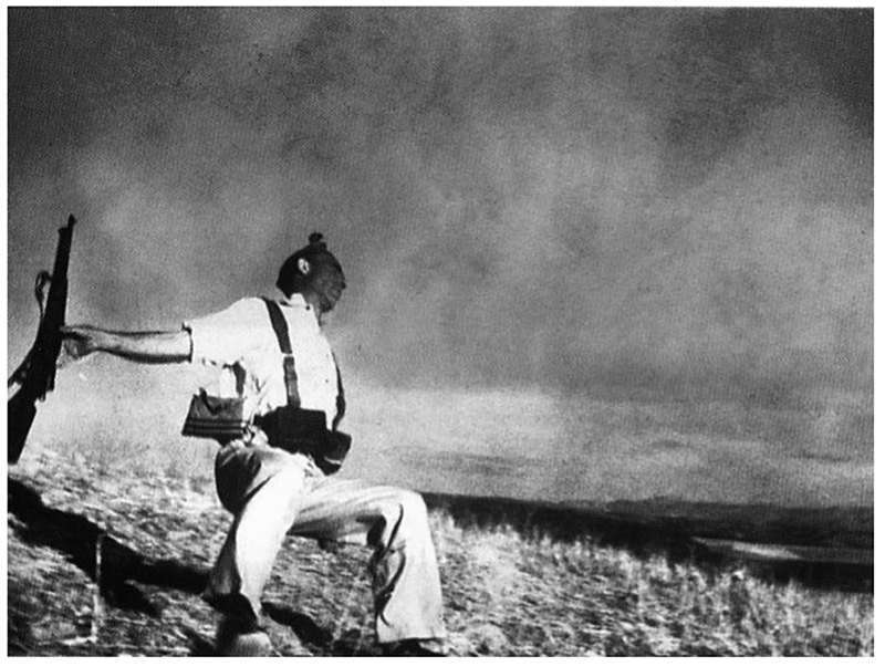 Robert Capa, Mort d’un soldat républicain Robert Capa, Mort d’un soldat républicain