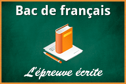 L’épreuve écrite du bac français