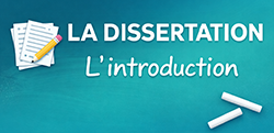Méthode de la dissertation : l’introduction
