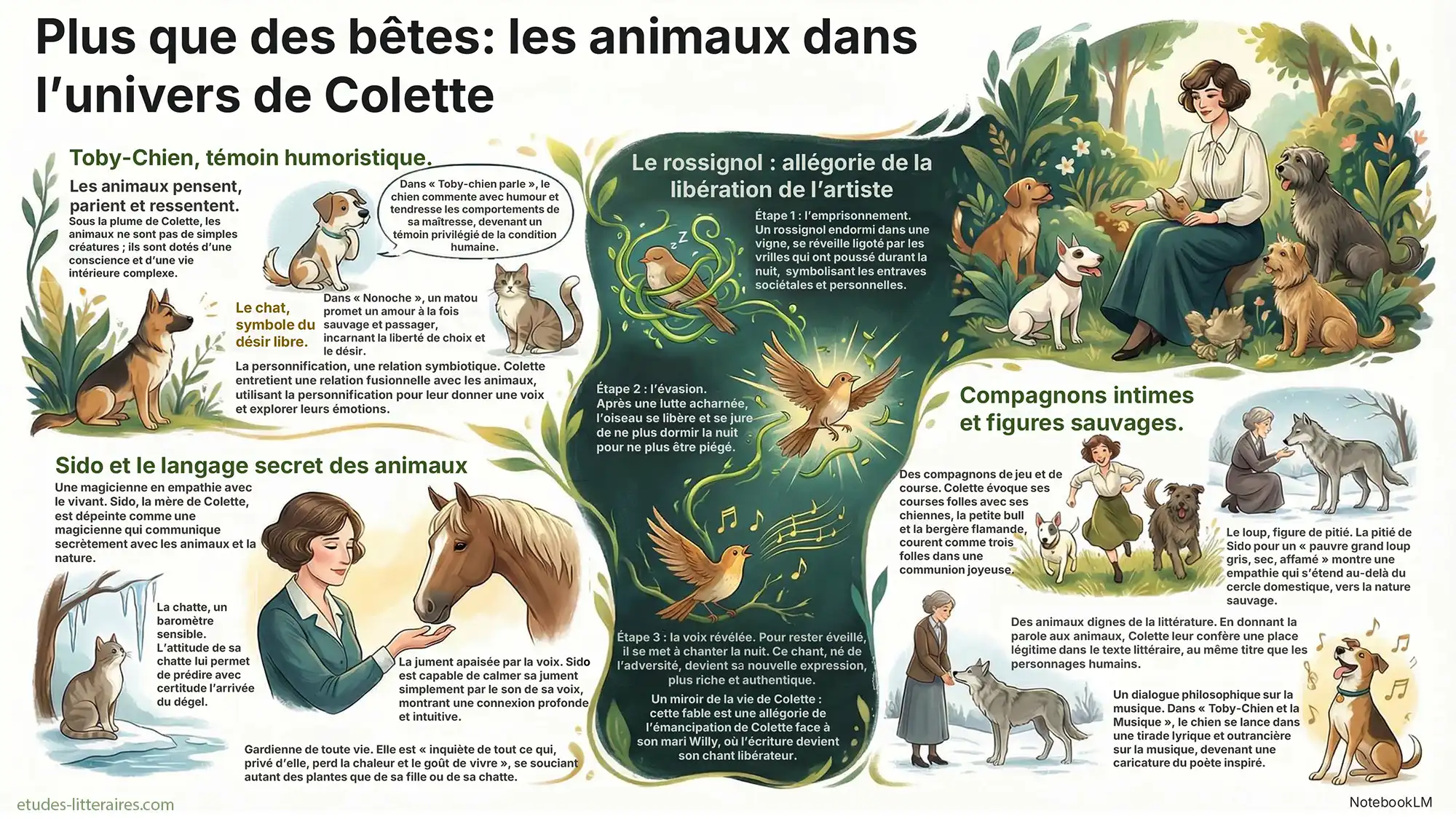 Les animaux chez Colette